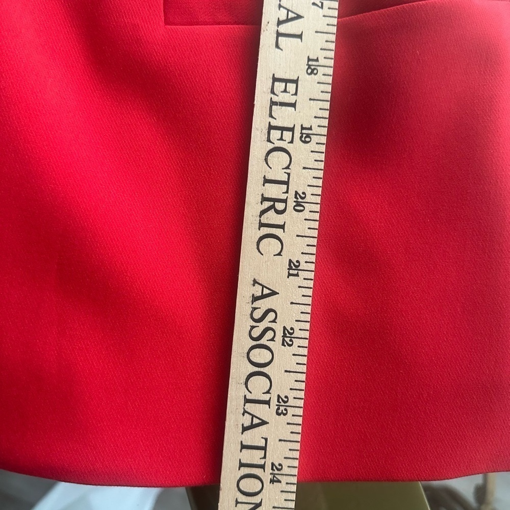 Women’s Classic Red Blazer NWT Sz 10 Career Holidays Timeless Christmas Festive - Picture 12 of 12